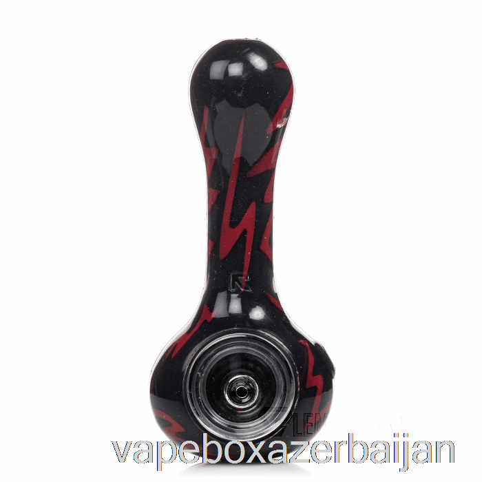 E-Juice Vape Eyce ORAFLEX Switchback Silicone Spoon Black / Red